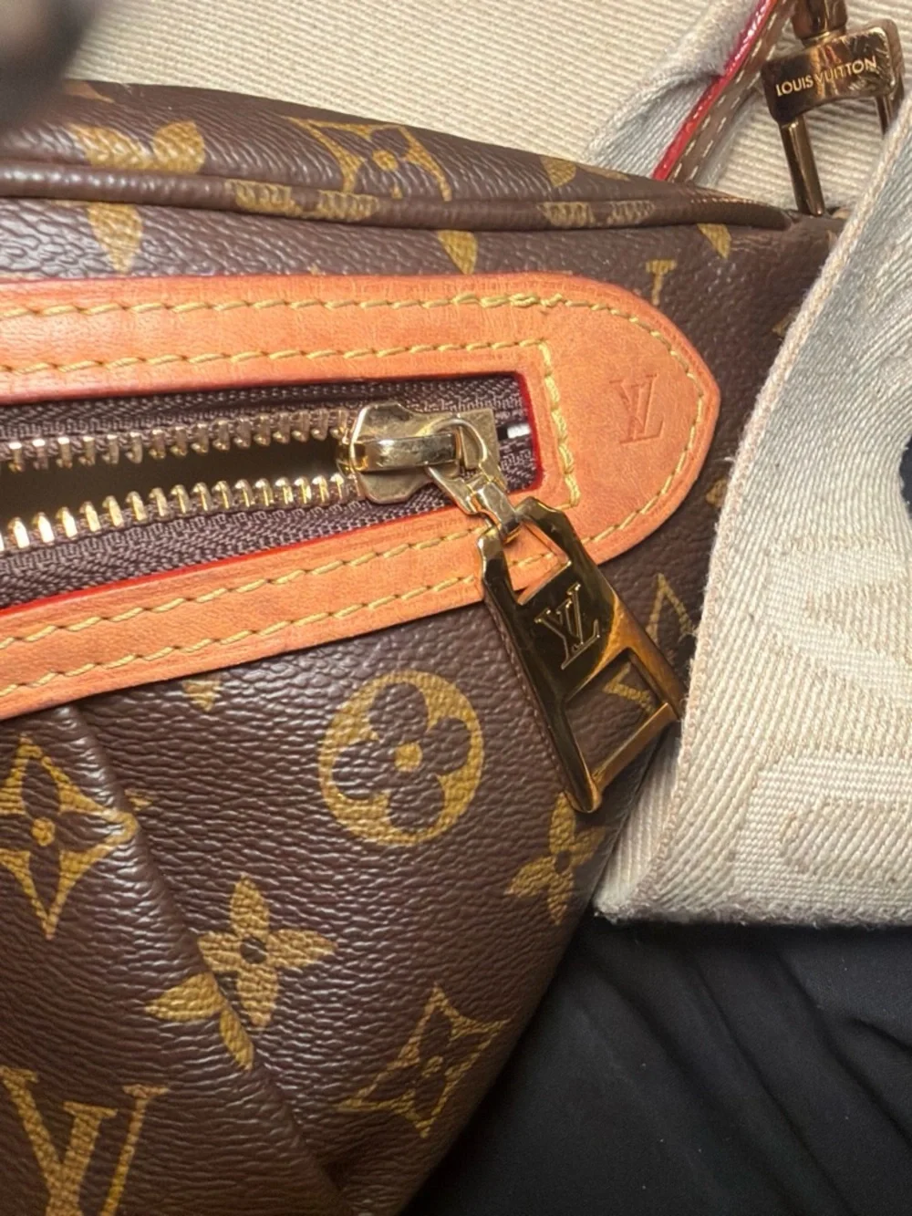 Louis Vuitton Monogram High Rise Bum Bag